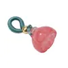 Colgante de Ágata Natural Flor de Loto Amuletos Pequeños para Cadena de Teléfono Pulsera Collar Mini Accesorio Directo del Fabricante