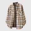 Camisas de Manga Larga a Cuadros de Estilo Coreano a la Moda para Hombres y Mujeres 2025 Primavera y Otoño Nueva Marca de Moda Holgadas y Versátiles Tops y Chaquetas Casuales