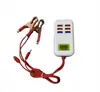 Cargador de Pinzas de Cocodrilo de Doble Puerto Modelo Nuevo Cuidadosamente Seleccionado para Teléfonos Móviles, Baterías y Dispositivos USB