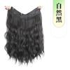 Peça de Peruca para Mulheres com Cabelo Longo, Peça Única em V Micro-Cacheada com Fivela Interna Cabelo Artificial, Extensões de Cabelo Fluffy Invisíveis e Sem Marcas para Aumentar o Volume do Cabelo