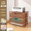 Suporte de Armazenamento para Impressora de Mesa, Copiadora Pequena Doméstica, Organizador Multifuncional de Arquivos