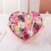 Flores del Día de San Valentín Chino, Rosas de San Valentín, Flores de Jabón, Caja de Regalo en Forma de Corazón, Jabón Hecho a Mano para Amigos, Mejores Amigos y Regalos de Cumpleaños para Amantes