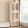 Guarda-roupa Doméstico Quarto Armário Simples de Armazenamento Organização de Roupas Guarda-roupa Bebê Armário de Armazenamento de Plástico Em Estoque Atacado