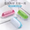 Cepillo de plástico para el hogar con cerdas suaves para lavar zapatos, limpiar ropa, herramienta multifuncional para limpiar zapatos que no daña los zapatos, cepillo para tabla de ropa