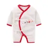 [Personalizado] Nuevo Arnés de Mariposa Ropa de Una Pieza para Bebé Recién Nacido 0-3-6 Meses Romper de Algodón Puro para Bebé