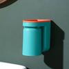 Estante para cepillos de dientes, vaso para enjuague bucal sin perforaciones, vaso para cepillarse, inodoro, pasta de dientes, artefacto para apretar, vaso para cepillos de dientes, juego de vasos para cepillos de dientes