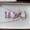 Dulce Satén Puntos Multicapa Lazo Cinta Accesorios Funda para Teléfono Calcetines Muñeca Mascotas Accesorios Decoración Mayoreo