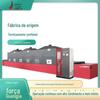 O secador de camarão com bom efeito é equipado com máquina automática de corte e cozimento antes do micro-ondas. Equipamento de cozimento para máquina de secagem e torrefação de peixe