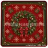 Nuevo Mantel de Mesa Estilo Navideño Americano para Sala de Mahjong, Antideslizante, Absorbente de Agua, Secado Rápido, Tapete de Mahjong, Mantel Resistente a Manchas