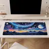 Alfombrilla de Ratón Estilo Cielo Estrellado de Aspecto Elegante, Pad para Escritorio de Computadora, Pad para Teclado de Portátil, Pad para Escritorio de Oficina, Alfombrilla de Ratón