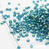 K9 Premium Cuentas Planas Guohua 4/6/8mm Ruedas Austriacas Cristal Swarovski Color AB Cuentas Espaciadoras Hecho a Mano DIY