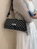 Bolsa de Mão Minimalista com Bolinhas de Nicho 2026 Novo Estilo Bolsa de Ombro para Sob o Braço Bolsa de Ombro da Moda para o Dia a Dia Feminina Tendência Transfronteiriça