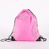 En Stock Bolsa con Cordón de Poliéster 210D Tela Oxford Evento de Maratón Deportes Baloncesto Mochila con Cordón Almacenamiento Personalizado