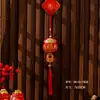 Decorações Penduradas de Ano Novo 2026 Ano do Cavalo Adesivos de Porta para Sala de Estar Arranjo de Inauguração de Casa Festival da Primavera em Casa Produtos de Ano Novo Decorações Penduradas com Caracteres de Bênção