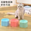 Fábrica mayorista transfronteriza comedero para gatos anti-atragantamiento comedero de alimentación lenta comedero para gatos y perros cuenco para gatos de alimentación lenta suministros para mascotas anti-atragantamiento