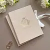 Nuevas Invitaciones de Boda de Terciopelo Estampado en Oro, Invitaciones Personalizadas de Terciopelo de Alta Gama Estilo Oeste, Invitaciones de Acrílico, Nicho y de Alta Gama