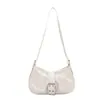 Bolso Bandolera Retro de Nicho Bolso Plegado Estilo Coreano para Mujer Nueva Moda Versátil Bolso de Hombro Único Bolso de Mano Elegante