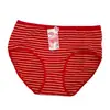 Ropa interior para mujer, Bragas para dama, Para mediana edad y mayores, Rayada, Cómoda, Transpirable, Barata, Al por mayor, En stock, Suministro de fábrica, De moda