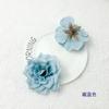 Simulación de rosa de 12 cm de diámetro, cabeza de rosa Leffi, guirnalda de flores hecha a mano para decoración de pared, flor artificial, flor decorativa.