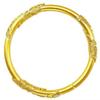 Pulsera de ratán de acacia método antiguo artesanía de relieve femenina pavo real flor abriéndose pulsera simple moda alto sentido al por mayor