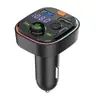 Reproductor MP3 para coche Q6 al por mayor tipo unidad U Bluetooth manos libres Transmisor FM Multifuncional Carga rápida PD MP3 para coche