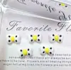 Decoraciones para Uñas Serie Caricatura Lindo Moño Dulce Estrella de Cinco Puntas Versátil Encantos para Uñas de Pastel Accesorios de Resina