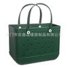 Bolsa de Compras de Palha para Mulheres, Bolsa de Praia Impermeável, Bolsa de Armazenamento para Camping, Viagem, Natação, Bolsa de EVA com Furos Multicolorida