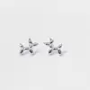Venta Caliente Transfronteriza Pendientes de Perro Globo Lindos de Plata S925 para Mujer Diseño de Nicho Ins Pendientes para Piercing Oreja Joyería de Plata al por Mayor