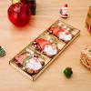 Decoração de Natal de Madeira Transfronteiriça Suprimentos Pingente de Madeira Rudolph Anão Velho Boneco Sem Rosto Pingente
