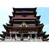 Cuatro edificios famosos, Torre del Grulla Amarilla, Torre Yueyang, Pabellón Tengwang, Pabellón Penglai, Póster, Pintura de Decoración para el Hogar, Marco de Fotos, Pintura de Pared, Pintura Mural