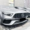 Adecuado para Mercedes-Benz Clase A W177 Modelo Temprano A45 A45S 2019-2023 Lip Frontal, Splitter Frontal, Spoiler Modificación Parachoques Delantero