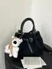 Yuezhi 2026 Verano Nuevo Versátil de Moda Texturizado Pequeño Bolso de Diseño Bolso Cruzado Versión Coreana de Mano Plegado Bolso Cubo