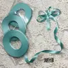 6mm Adequado para Alto Brilho Azul Duplo, Verde, Roxo, Café, Preto e Branco Feito à Mão B Roupas de Bebê Lolita Laço Xu Song Fita de Cabelo Trançada