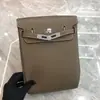 Bolsa Kelly de Couro de Vaca de Primeira Camada, Bolsa Transversal de Peito de Alta Qualidade, Mochila para Mulheres, Nova Bolsa de Ombro Versátil de Grande Capacidade 2024