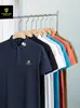 Camiseta de Manga Corta de Verano Paisenlong Camisa Polo de Algodón para Hombre 100% Algodón Camiseta de Manga Corta con Cuello Camisa Polo para Hombre Transfronterizo