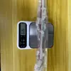 Artefato de Armazenamento de Creme Montado na Parede da Casa Gancho de Armazenamento com Trilho Deslizante para Creme Porta de Armário Orifício Invertido Sem Furos Armazenamento Conveniente