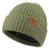 Chapéu de Lã Quente para Casal Item Quente de Comércio Exterior Chapéu de Inverno Quente Espessado Versátil Moderno para o Dia a Dia à Prova de Vento