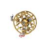 Carrete de línea de pesca todo metal con freno delantero carrete de pesca caña de roca carrete de pesca en hielo línea de pesca carrete de pesca pesca de invierno carrete de pesca con mosca equipo de pesca
