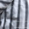 Camisa xadrez escovada com fio de algodão puro tingido pano 21*16 criptografia espessada flanela tecida branqueada cor impressa pano cinza