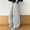 Pantalones Casuales de Moda para Niñas Colección Primavera/Otoño 2026, Pantalones Deportivos para Exteriores de Pierna Recta Ajustados con Cordón para Niños Mayores
