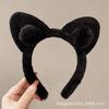 Otoño e Invierno Nuevo Diadema de Felpa de Oso Fresa para Lavar la Cara, Diadema de Presión para el Cabello, Linda Diadema, Accesorios para el Cabello de Oso Peludo para Mujer