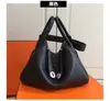 2025 Bolso Lindy Patrón Lichi Piel de Vaca de Primera Capa Bolso de Hombro Cruzado Individual Bolso para Motocicleta Bolso de Médico Bolso Suave Mini