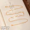 Collar de perlas de cristal Nala para mujer, cadena para la clavícula de diseño de nicho de lujo ligero, accesorio de alta gama, collar simple y versátil