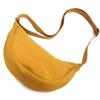 Bolso Cruzado de Color Sólido para Mujer 2021 Bolso Dumpling de Moda Bolso de Hombro Pequeño Ligero Bolso de Axila Bolso de Hombro Único de Lona Estilo Retro