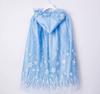 Capa Frozen para Niñas Capa Elsa Princesa Elsa Velillo Protector Solar Chaqueta Chal de Niña Ropa de Abrigo de Verano