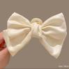 Princesa na Fuga Grab Clip Grande Arco Tubarão Clip Atmosférico High-end Grampo de Cabelo Estilo Coreano Feminino Elegante Acessórios para o Cabelo