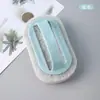 Escova de Limpeza de Azulejos de Cozinha Multifuncional com Cabo Escova de Limpeza Descontaminação de Fogão Esponja Abrasiva Esponja para Limpeza de Parede Pano