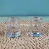 Tazas de Velas Simples Rayadas Ins Arreglo de Ambiente Vidrio Vela de Aromaterapia Taza de Vela Tarro Creativo Portavelas de Cera Adornos