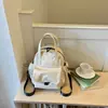 Mochila Transfronteriza, Bolso de Almacenamiento Multibolsillo Sencillo para Viajes Diarios, Mochila de Viaje para Estudiantes, Mochila Pequeña, Bolso de Hombro Práctico
