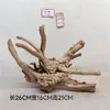 Raíz de rododendro agua hervida raíz de hierba paisajismo madera hundida caja de mascota trepadora árbol de polilla pecera remojado a amarillo